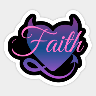 Faith Sticker